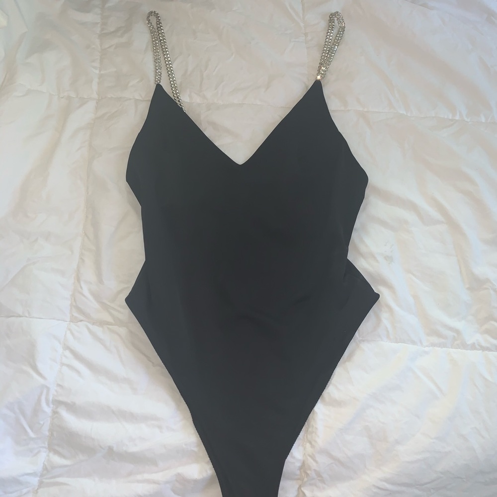 Satin bodysuit